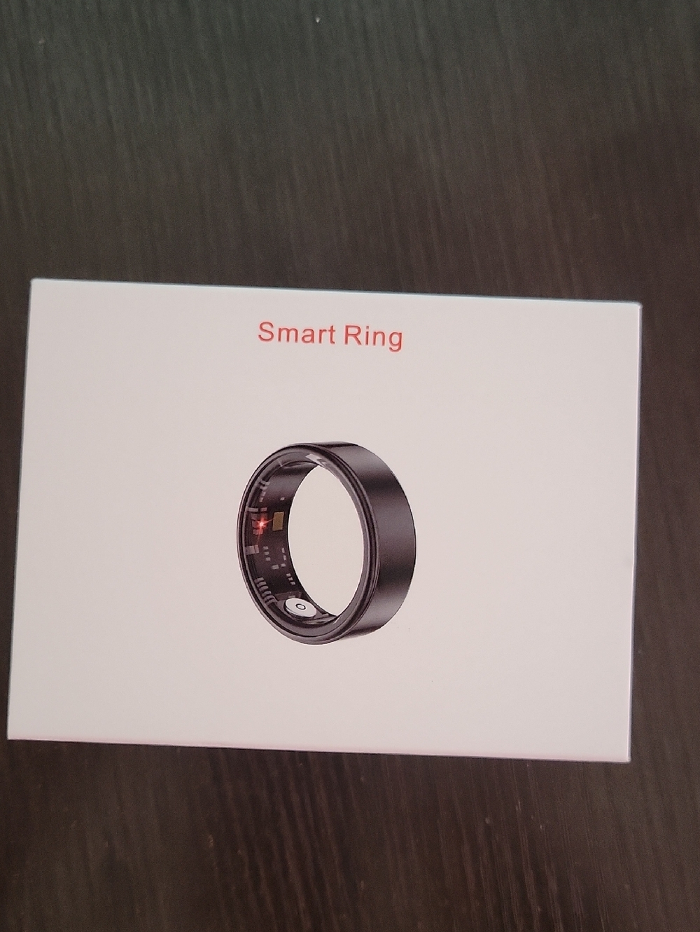Black Smart Ring Wearable - Smart Ring